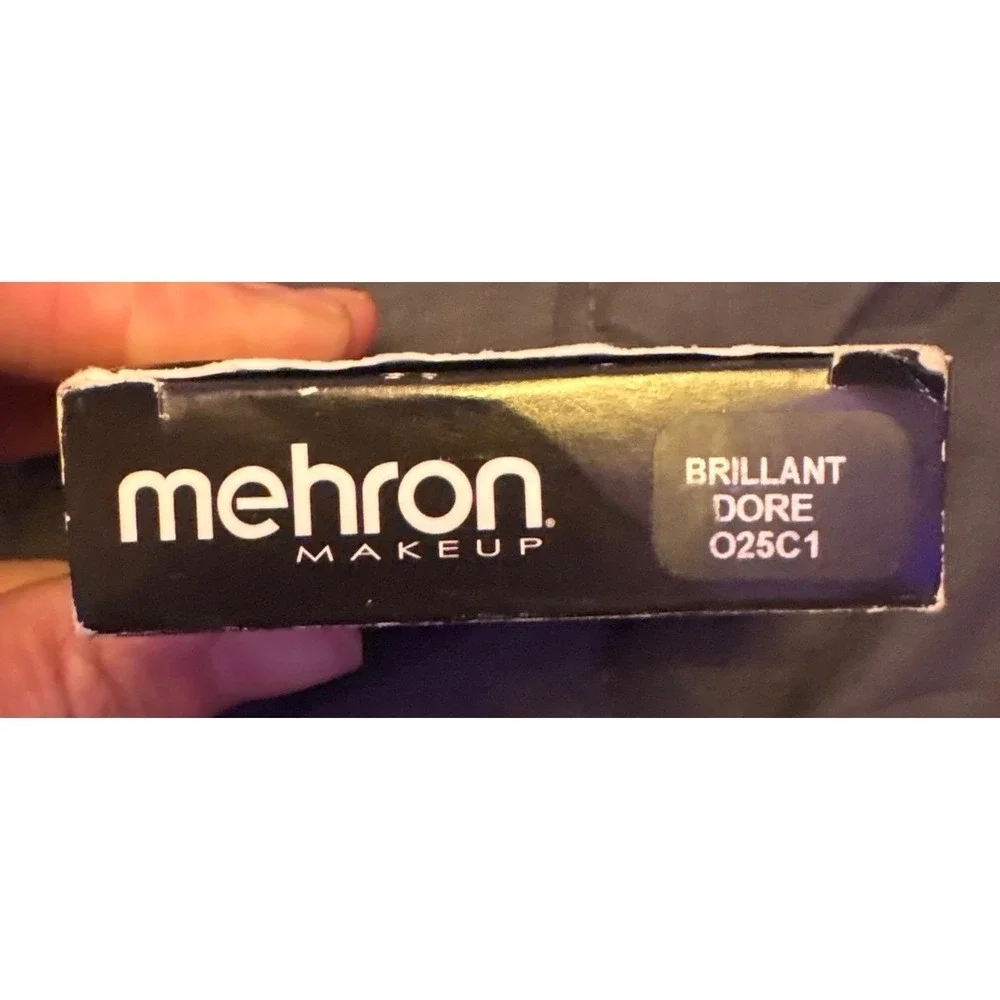 NEW Mehron Paradise Makeup AQ Brilliant Dore Gold Face Body Paint 1.4 oz 40g
